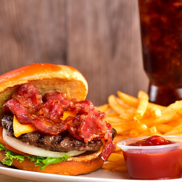 3. Bacon Cheeseburger Meal.
