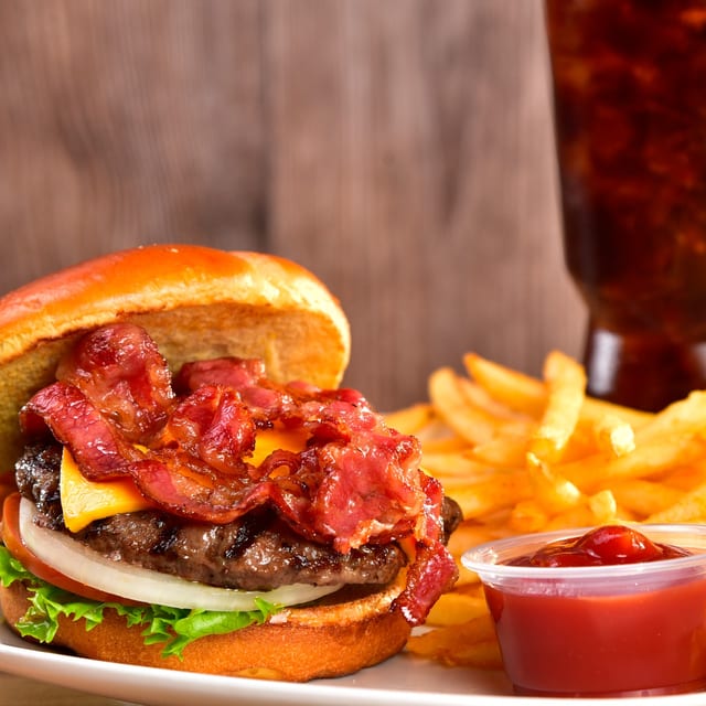 Bacon Cheeseburger Meal.