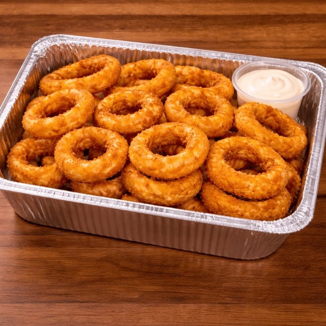 Onion Rings Half Tray.