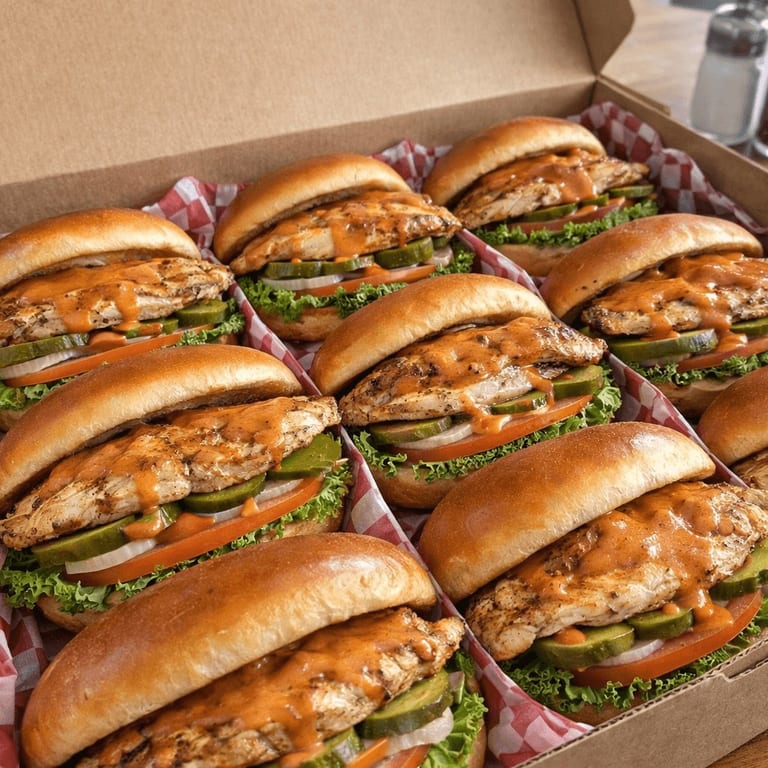 Grilled Chicken Sandwich Delights