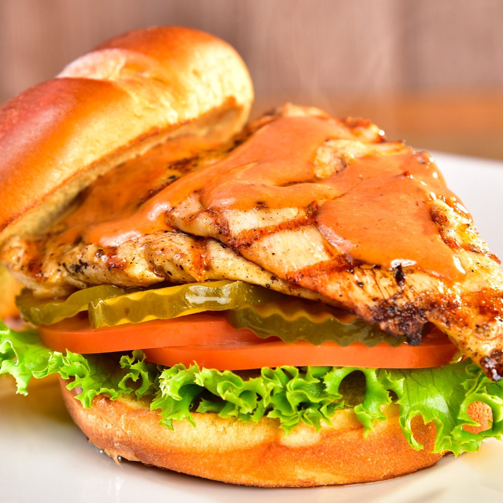 Grilled Chicken Sandwich.