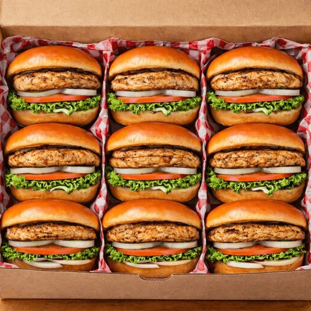 Garden Burger x9.