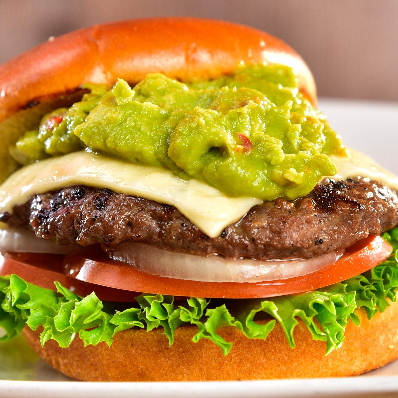 6. Guacamole Swiss Burger.