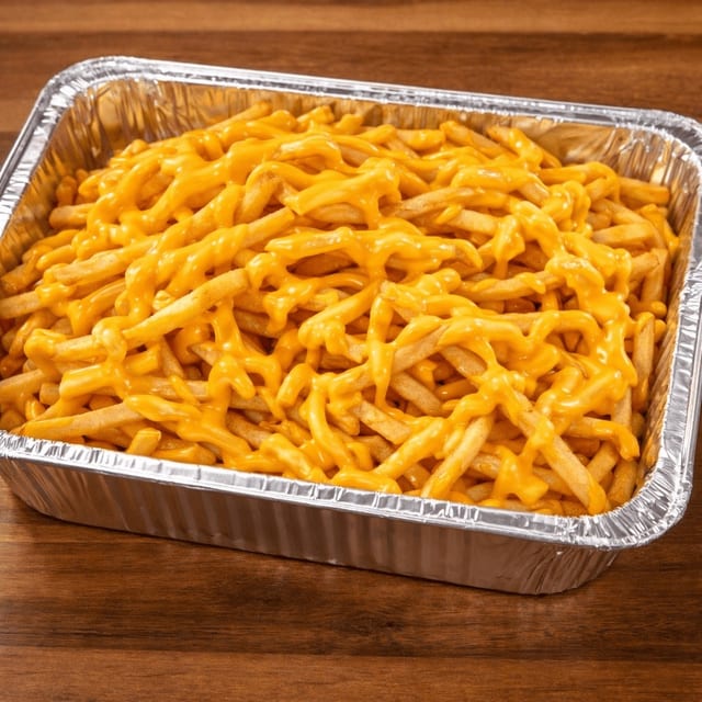 Cheese Fries Half Tray.
