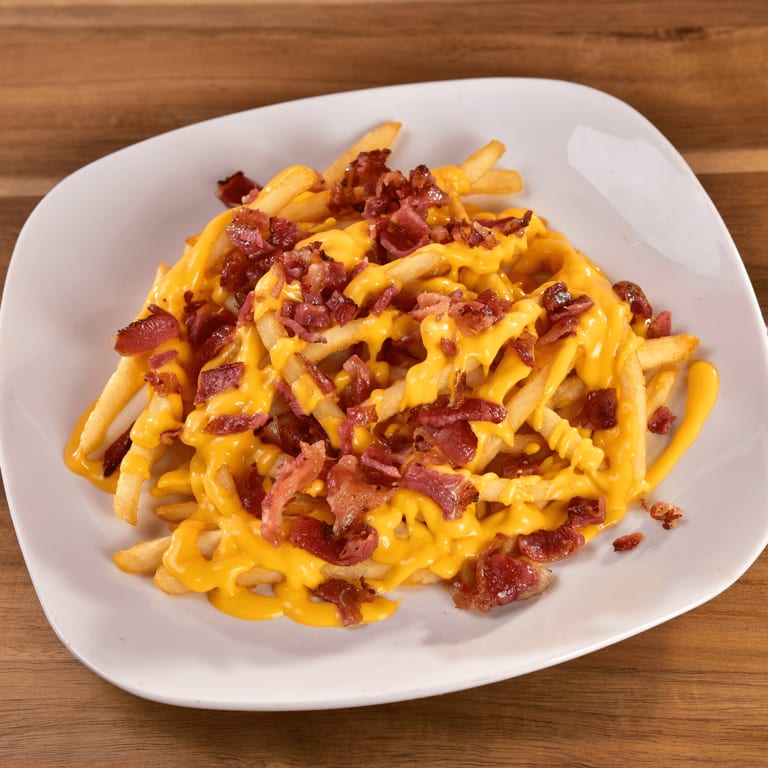 Delicious cheese fries