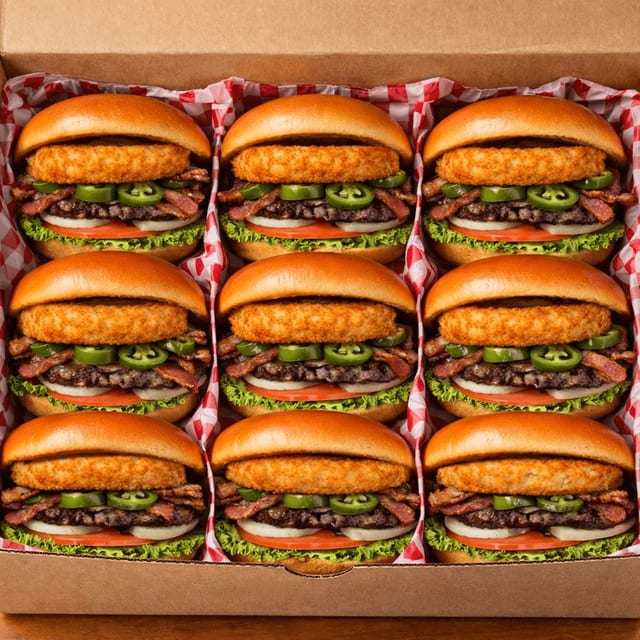 Fred's Super Burger x9.